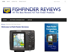 Tablet Screenshot of fishfinderreviews1.com